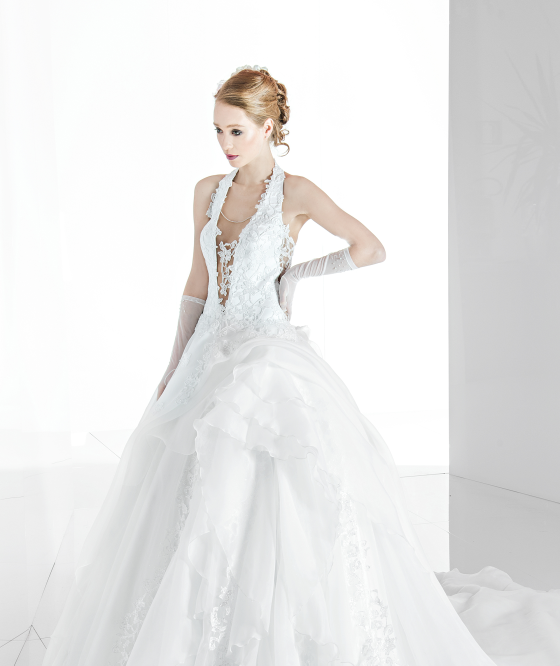 abito da sposa L378